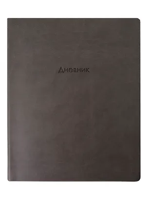 Дневник шк. "Block", серый, иск.кожа, интегр.переплёт, блинт.тиснение, ляссе 3085093