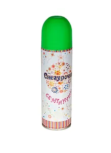 Новогодний спрей Снегурочка Серпантин зеленый (250 мл)