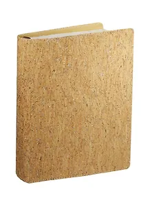 Тетрадь 160л кл. "CORK.ПРОБКА.КРИСТАЛЛЫ" на кольцах, смен.блок, интегр.обл., Альт