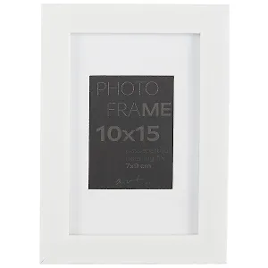 Фоторамка «Gloria white», белая, 10 х 15 см