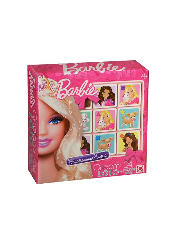 НИ Barbie Лото (00263) (+24 puzzle mini) (4+) (коробка) 2405874 — 1