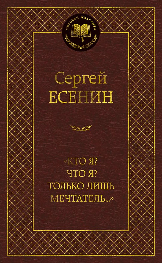 Книга «Кто я? Что я? Только лишь мечтатель...» (Сергей Есенин) — 1