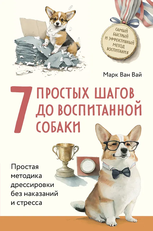 Книга 7 простых шагов до воспитанной собаки. Простая методика дрессировки без наказания и стресса (Марк Ван Вай) — 1
