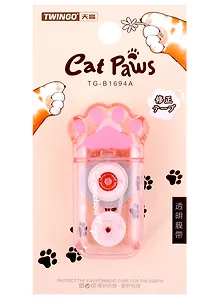 Корректор лента 5мм*6м "Лапка" ассорти