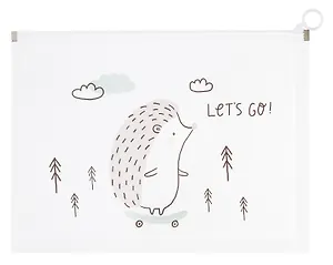 Папка на молнии А4 "Skaters" с расширением