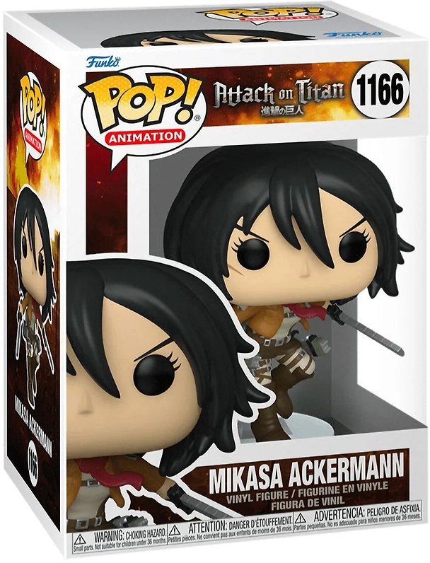Фигурка Funko POP! Animation Attack on Titan S4 Mikasa Ackerman w/Swords 2979398 — 1