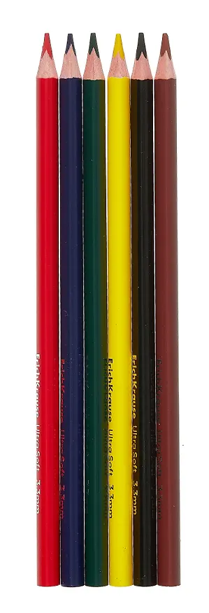 Карандаши цветные Erich Krause, Safari, 6 цветов 3039560 — 3
