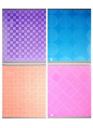 Тетрадь в клетку Unnika, "Неоновый орнамент", 48 листов, в ассортименте 241760