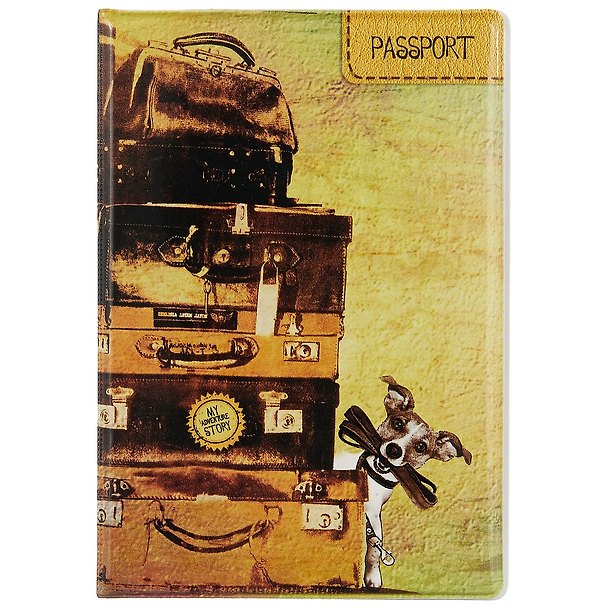 Обложка на паспорт «My Adventures» 2585792 — 1