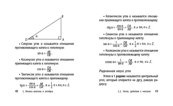 Книга Математика. 5-11 классы. Карманный справочник для подготовки к ЕГЭ, ОГЭ и ВПР (Елена Бородачева) — 10