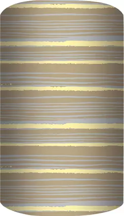 Бумага упаковочная 70*100см "Golden stripes" супергладкая, инд.уп. — 2951223 — 1