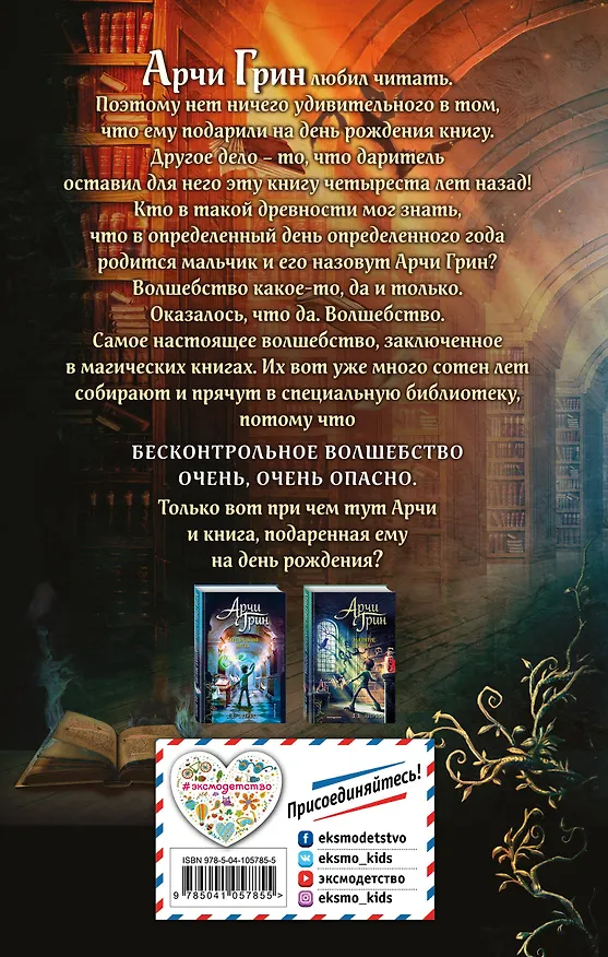 Книга Арчи Грин и Дом летающих книг (#1) (Д. Эверест) — 2
