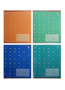 Тетрадь в клетку Unnika, "Веселый орнамент", 24 листа, в ассортименте