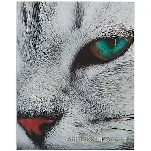 Дневник для средних и старших классов Listoff, "Котик"