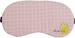 Маска для сна Фрукты на клетчатом фоне (пакет) 12-37534-SM-03