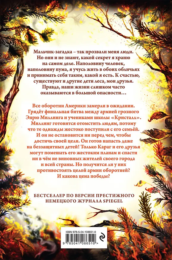 Книга Дети леса. День огня (#6) (Катя Брандис) — 2