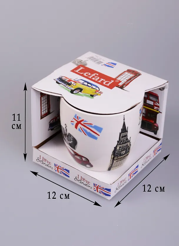 Кружка I love London (500мл) в подарочной упаковке (153-720) 2574502 — 2
