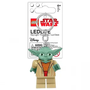 LGL-KE11H Брелок-фонарик для ключей LEGO Star Wars - Yoda (Йода), возраст 6+ 3170859