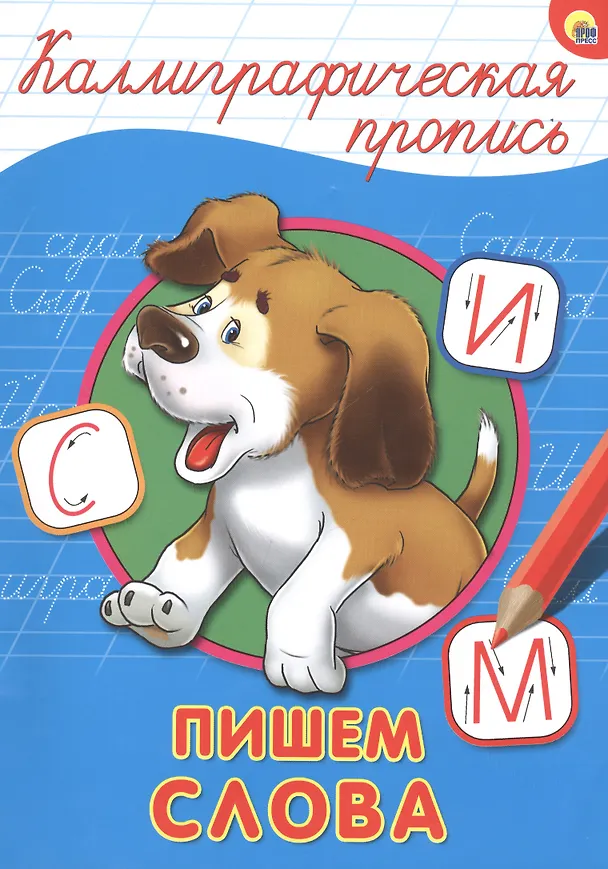 Книга КАЛЛИГРАФИЧЕСКАЯ ПРОПИСЬ А4. ПИШЕМ СЛОВА () — 1