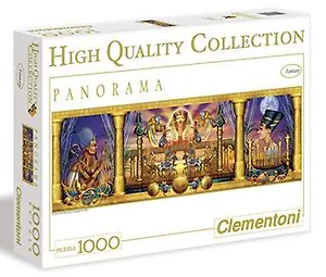 Пазл 1000К 39165 Clementoni Триптих Египет (98х33см) (коробка)