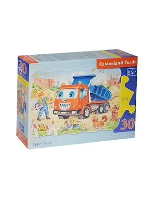 Пазлы 30 MIDI B-03440 Грузовик (32х23см) (4+) (коробка) (Castorland) 2448592