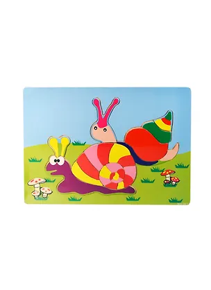 Улитка (DE21) (развивающая деревянная игра) 2393661