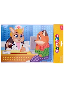 Набор для творчества. Мягкая мозаика "Врач"