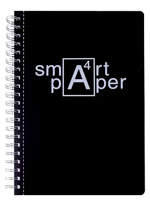 Тетрадь в клетку Listoff, "Smart. Черный", А4, 96 листов 2973064