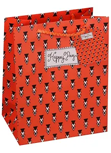 Пакет подарочный бумажный А5 "Happy day", нейтральный