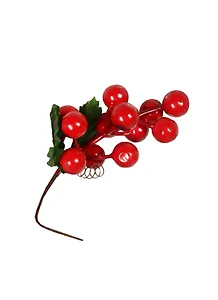 Украшение Новогодняя веточка Вишня (811610) (15см) (Сима-ленд)