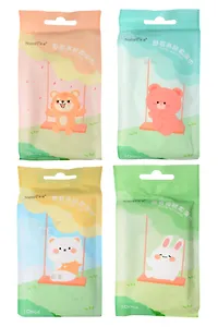 Салфетки влажные "Kawaii" Зверюшки (10 саше-пакетиков) (12-26851-KL1)