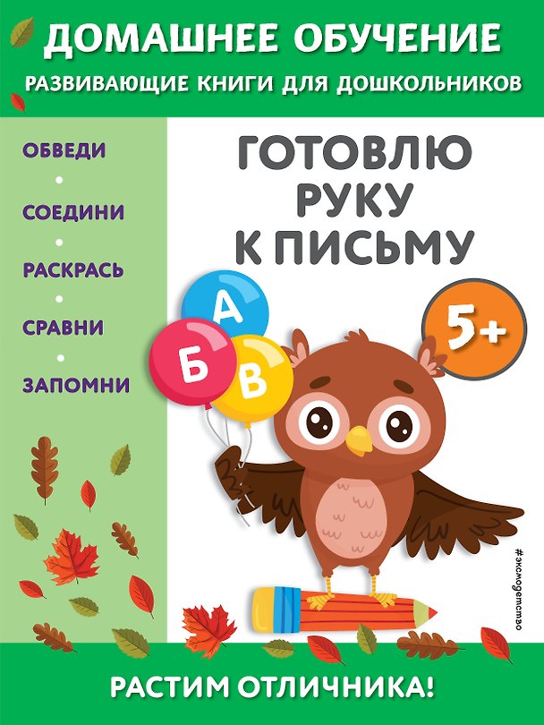 Книга Готовлю руку к письму: для детей от 5 лет (Эдже Эмине Чакуди) — 1