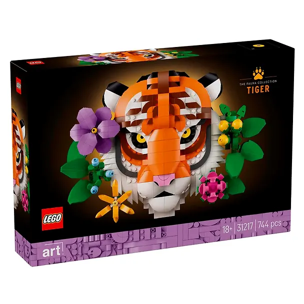 LEGO Art: Коллекция Фауна Тигр, 744 детали (31217) 3121252 — 7