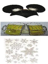 Новогоднее оконное украшение (20214) (30х42см) (Феникс-Презент)