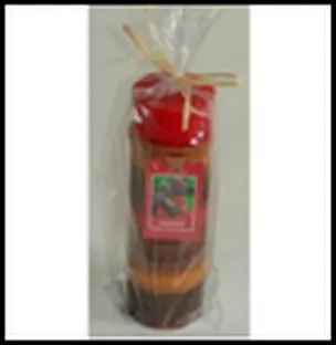 Свеча декоративная аромат. Малина (23406) (5х15см) 2300141