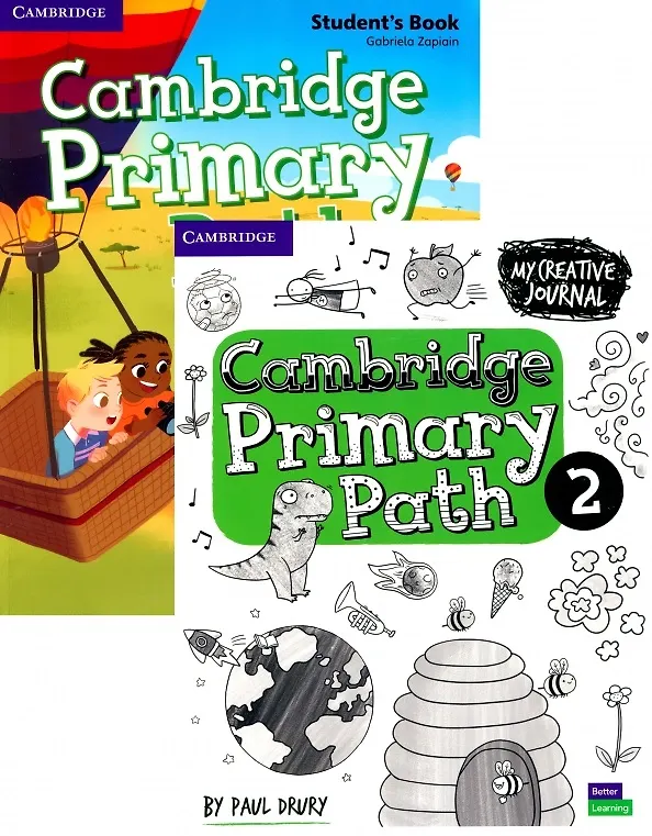 Книга Cambridge Primary Path. Level 2. Students Book with Creative Journal (комплект из 2-х книг) (Gabriela Zapiain) — 1