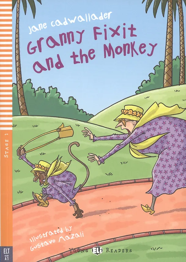 Книга Rdr+CD: [Young]:  GRANNY FIXIT AND THE MONKEY () — 1