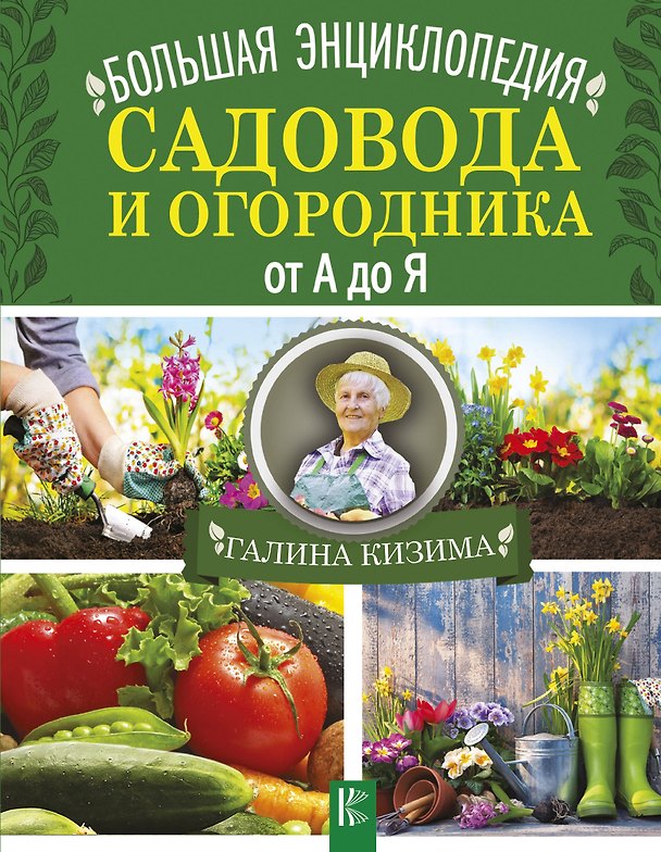 Книга Большая энциклопедия садовода и огородника от А до Я (Галина Кизима) — 1