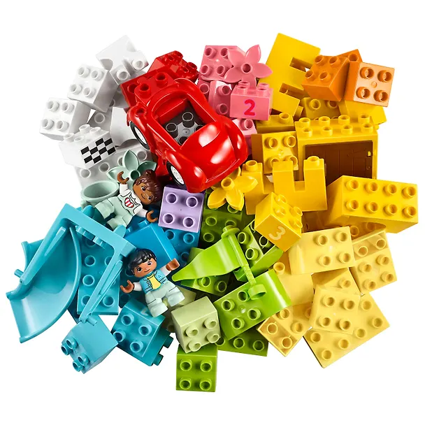 LEGO DUPLO: Большая коробка с кубиками, 85 деталей (10914) 3126516 — 4