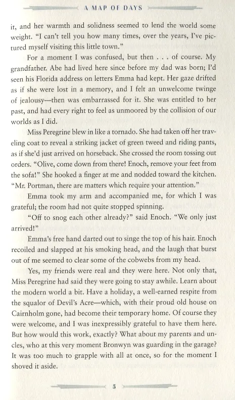 Книга A Map of Days (Ransom Riggs) — 3