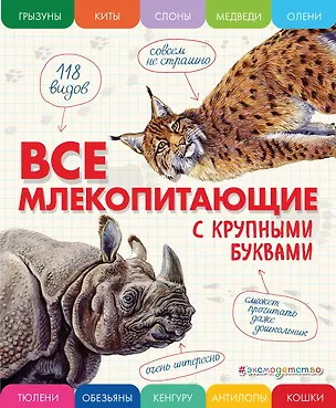 Книга Все млекопитающие с крупными буквами (Елена Ананьева)