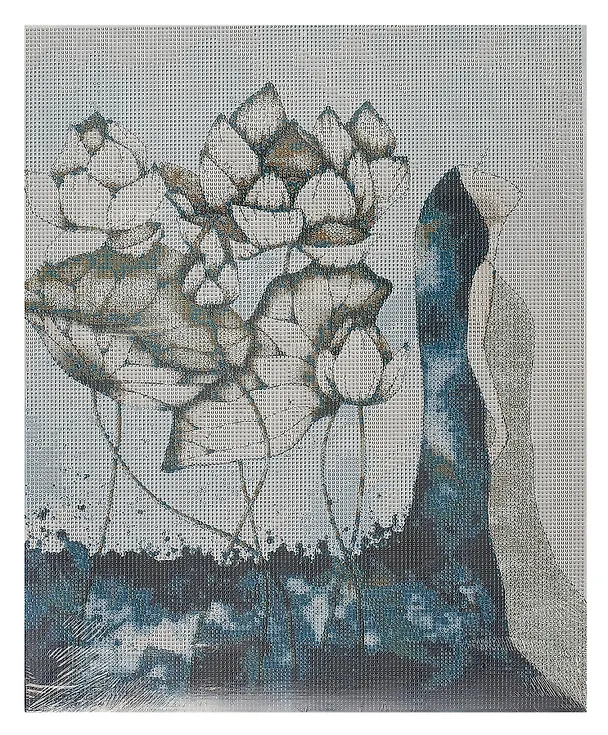 Набор для творчества Феникс+. Алмазная мозаика «Водопад by Lina Kreida», 40 х 50 см, 24 цвета 3021275 — 2