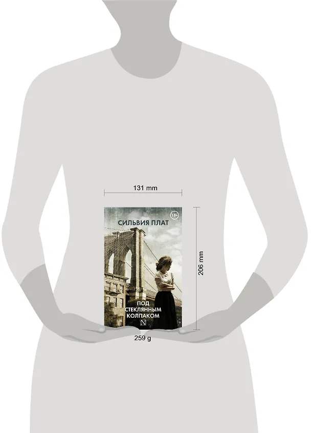 Книга Под стеклянным колпаком (Сильвия Плат) — 4