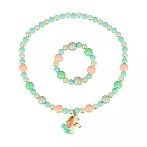 Набор бижутерии `MISS PINKY` (бусы, браслет) (214473)