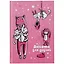Анкета для друзей А5 128л "Розовые зайцы" 7БЦ, глянц.ламинация, тиснение фольгой — 2925742 — 1