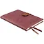 Записная книжка, синтетическая бумага, бордовая, 96 листов, А5 — 252802 — 2
