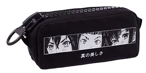 Пенал с большой молнией "Аниме: Лица"