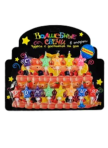 Свечи в торт фигурные буквы С днем рождения (122635) (Сима-ленд)