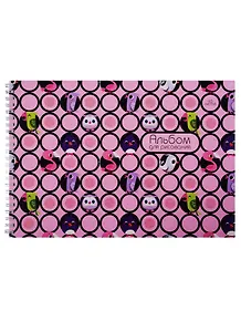 Альбом для рисования Unnika, "Птичий праздник", А4, 40 листов, на гребне