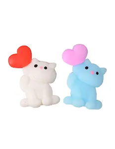 Антистресс мяшка Котик с сердечком